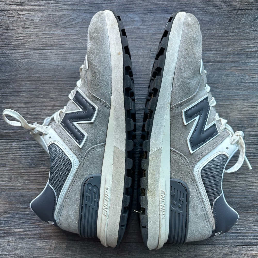 New Balance men’s gray sneakers size 12